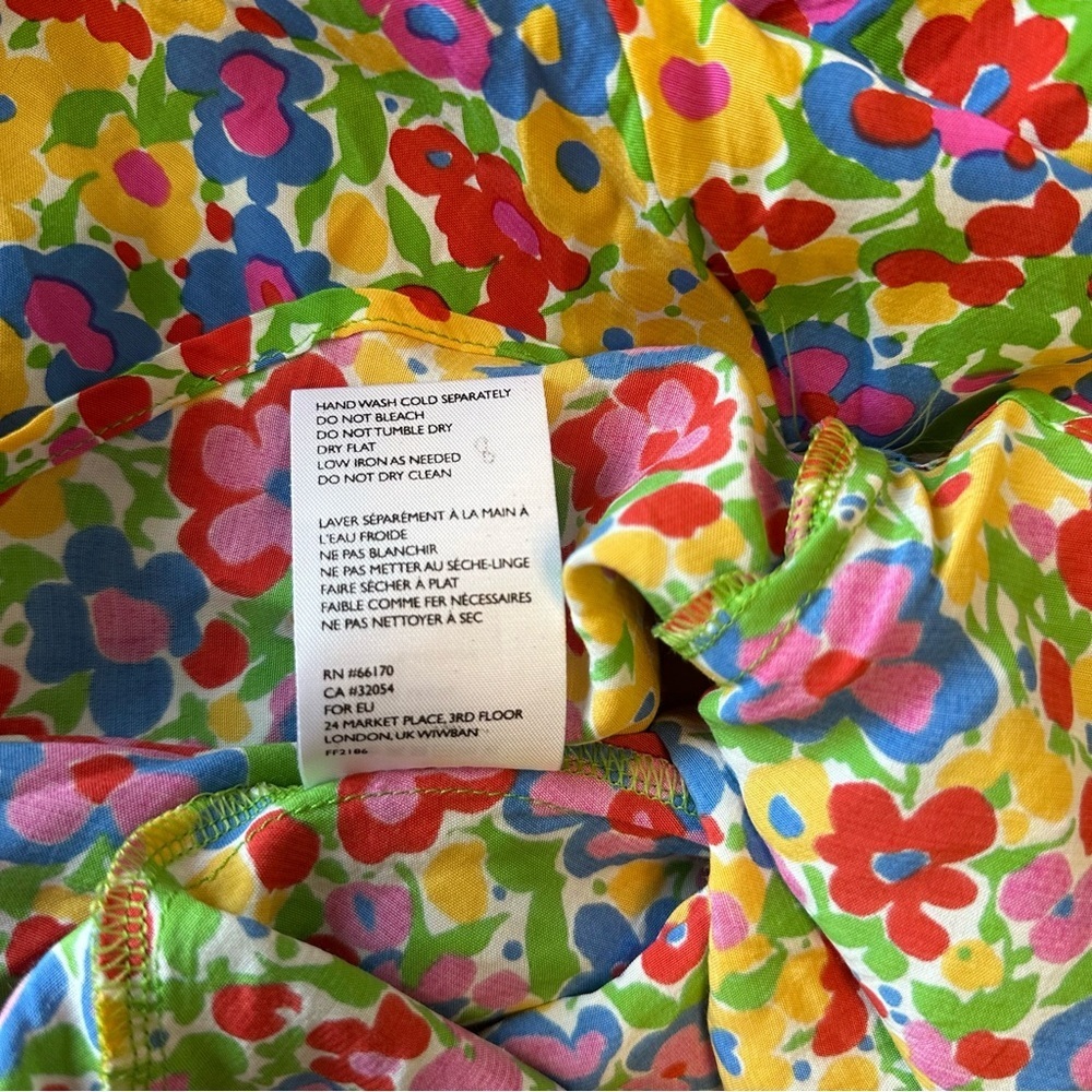 NWT Anthropologie Faithfull the Brand Shayna Midi Dress in La Fortuna Floral M - Picture 14 of 16